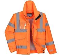 Portwest Cazadora Extreme, Tamaño: M, Color: Naranja, S591ORRM