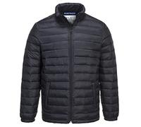 Portwest Chaqueta Aspen Baffle Para Hombre, Tamaño: XL, Color: Negro, S543BKRXL