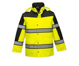Portwest Chaqueta Bicolor Classic, Tamaño: M, Color: Amarillo, S462YERM