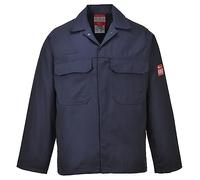 Portwest Chaqueta Bizweld, Tamaño: L, Color: Marino, BIZ2NARL