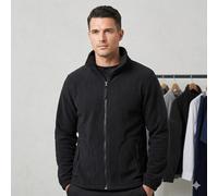 Portwest Polar Grueso Argyll, Tamaño: XL, Color: Negro, F400BKRXL