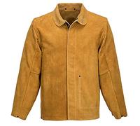 Portwest Chaqueta de soldadura de cuero para hombre