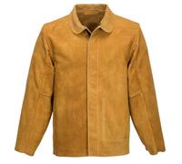 Portwest Chaqueta de soldadura de cuero para hombre