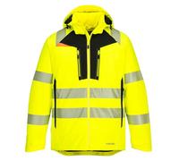 Portwest Chaqueta flúor de seguridad DX4 para invierno cuello de micro polar, mangas articuladas DX461