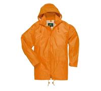 Portwest S440 Chaqueta Impermeable Clásica Ligera para Hombre Naranja, L