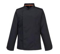 Portwest Chaqueta M/L Meshair Pro, Tamaño: L, Color: Negro, C838BKRL