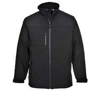 Portwest Chaqueta Softshell TK50BKRM 3 capas Negro Talla M