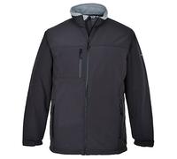 Portwest Chaqueta Softshell (3 Capas), Tamaño: XL, Color: Gris, TK50GRRXL