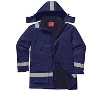 Portwest Chaqueta Winter Ignífuga Y Antiestática , Tamaño: XXL, Color: Marino, FR59NARXXL