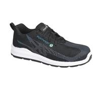 Portwest Chaussures de sécurité Basses Eco Fly S1PS SR FO Noir/Bleu 43 - Chaussures de sécurité