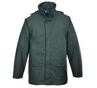 Portwest Chubasquero Sealtex Classic, Tamaño: M, Color: Verde oliva, S450OGRM