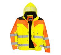 Portwest - Contrast Plus Bomber Jkt, colorYellow talla XL