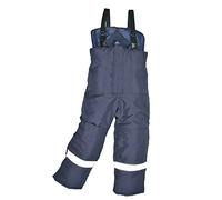 Portwest CS11 Pantalones Coldstore 2 Bolsillos Uso Intensivo Transpirable | Azul marino, 2XL, EN 342, Acolchado para Aislamiento Térmico, Abertura por Cremallera Oculta, Cintura con Trasera Elástica