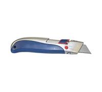 Portwest Cúter De Seguridad Retráctil, Color: Azul, KN40BLU