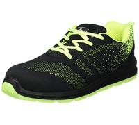 Portwest Deportivo Steelite Aire Trainer S1P, Tamaño: 44, Color: Negro/Verde, FT25BGN44