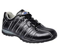 Portwest Deportivo Steelite Arx S1P Hro, Tamaño: 47, Color: Negro, FW33BKR47