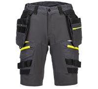 Portwest DX444 Shorts Portaestuches DX4 4-Vías Elástico Negro Cintura