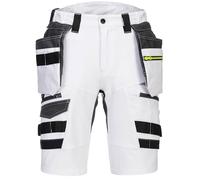 Portwest DX444 Shorts Portaestuches DX4 4-Vías Elástico Negro Cintura