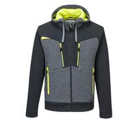 Portwest Sudadera con capucha y cremallera DX4 Gris metálico Talla XL