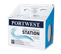 Portwest Estación De Limpieza De Lentes, Color: Blanco, PA02WHR