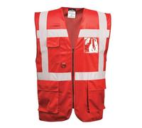 Portwest F476 Chaleco Iona Executive Dos Bolsillos de Parche Inferiores