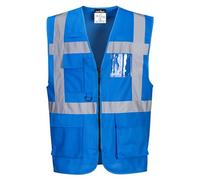 Portwest Chaleco Iona Executive, Tamaño: XL, Color: Azulina, F476RBRXL