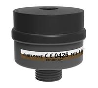 Portwest Filtro Combinado A2P3, Con Rosca Universal, Color: Negro, P956BKR