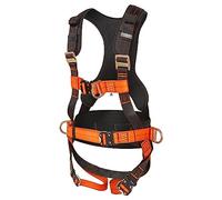 Portwest FP73 Ultra - Arnés de seguridad de 3 puntos, negro/naranja, S/M/L