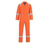 Portwest FR21 Peso ligero antiestático resistente al fuego general 210 g naranja alto, M