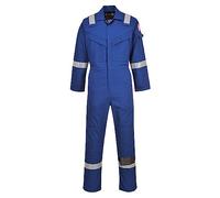 Portwest FR50 Mono Reflectante Resistente a Llamas FR Antiestático a Prueba de Arco 350g Azul Real, XL