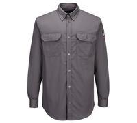 Portwest Camisa Bizflame 88/12 Tamaño XL Color Gris FR89GRRXL