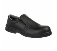 Portwest FW81 - Slip-On de seguridad S2 Zapato, color Negro, talla 40