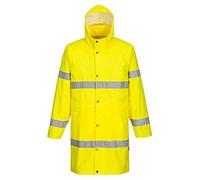 Portwest Gabardina De Alta Visibilidad, Tamaño: XXXL, Color: Amarillo, H442YERXXXL