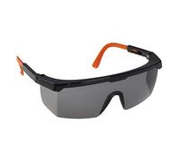 Portwest Gafas Classic Safety, Color: Humo/Negro/Naran, PW33SBO