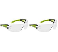 Portwest Gafas Tech Look, Color: Incoloro, PS12CLR (Paquete de 2)