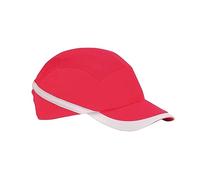Portwest Gorra Aireada Bump, Color: Rojo, PW69RER