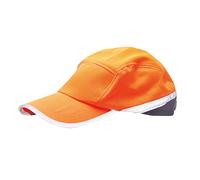 Portwest Gorra De Baseball De Alta Visibilidad, Color: Naranja/Marino, HB10ONR