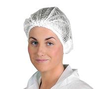 Portwest Gorro Desechable De Pp, Color: Blanco, D100WHR