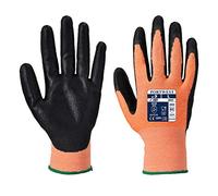 Portwest Guante Amber Cut, Con Espuma De Nitrilo, Tamaño: S, Color: Ambar, A643AMRS