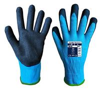 Portwest Guante Anti-Corte Claymore Ahr, Tamaño: L, Color: Azul/Negro, A667B8RL