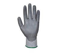 Portwest Guante Anti-Corte Lr Con La Palma Pu , Tamaño: M, Color: Gris, A620GRRM