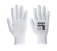 Portwest Guante Antiestático, Tamaño: M, Color: Gris, A197GRRM