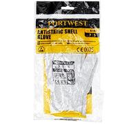 Portwest Guante Antiestático, Tamaño: S, Color: Gris, A197GRRS