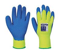 Portwest Guante Cold Grip, Tamaño: M, Color: Amarillo/Azul, A145Y4RM