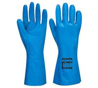 Portwest Guante De Nitrilo Aprobado Para Alimentación, Tamaño: XS, Color: Azul, A814BLUXS