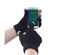 Portwest Guante De Punto Touchscreen, Tamaño: L/XL, Color: Negro, GL16BKRL/XL