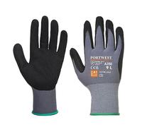 Portwest Guante Dermiflex, Tamaño: XXL, Color: Negro, A350BKRXXL