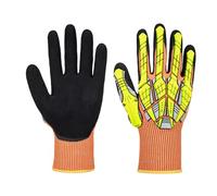 Portwest Guante Dx Vhr Impact, Tamaño: L, Color: Naranja, A727ORRL