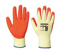 Portwest Guante Grip, Tamaño: XL, Color: Naranja, A100ORRXL