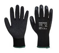 Portwest Guante Grip, Tamaño: XL, Color: Negro, A100K8RXL